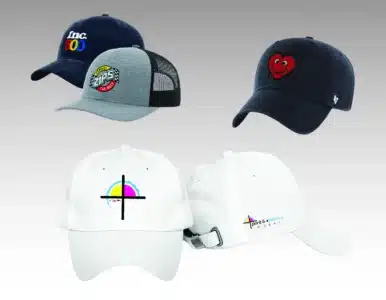 cap print _ embroidery